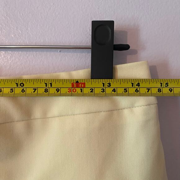 NWOT Peppermayo Women's size 4 Butter Yellow Sarah Micro Mini Skirt Lined - Picture 9 of 11